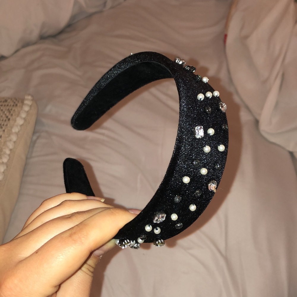 Velvet headband